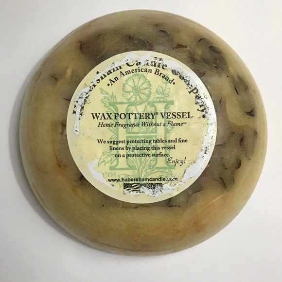 HABERSHAM CANDLE CO Wax Pottery Vessel/Bowl Candle - Picture 4 of 13